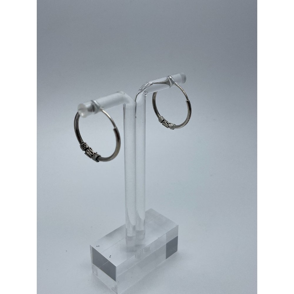 Sterling Silver Hoop Earrings, Silver Hoop Earrings, Minimal Earrings, Minimalis